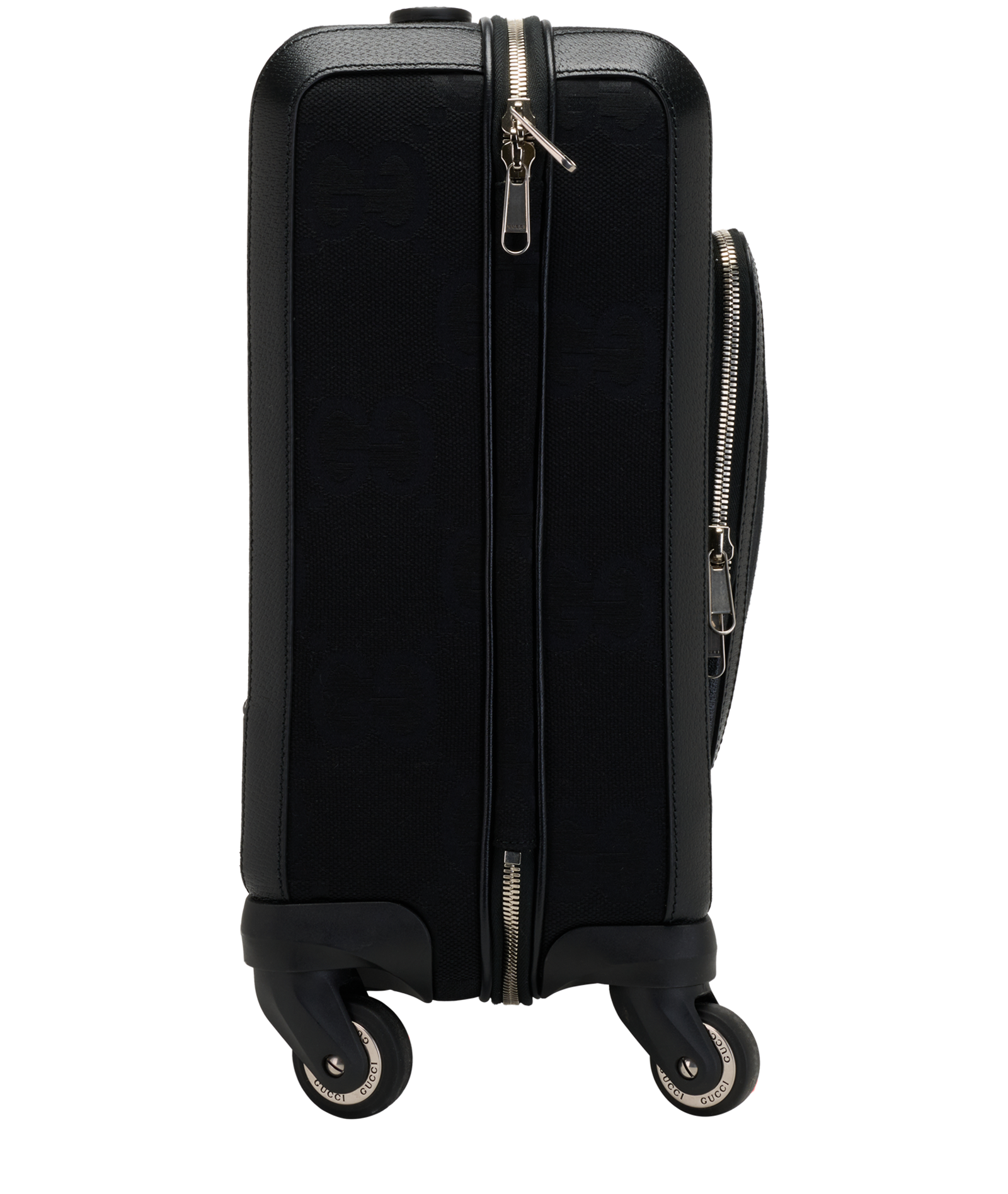 GG Cabin Trolley, &pound;1,100, Handbags, Black, Canvas, Side view